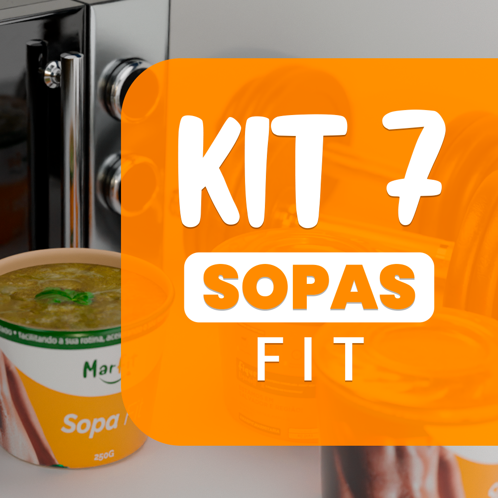 Kit Sopas Fit Jantar Emagrecimento 7 Dias