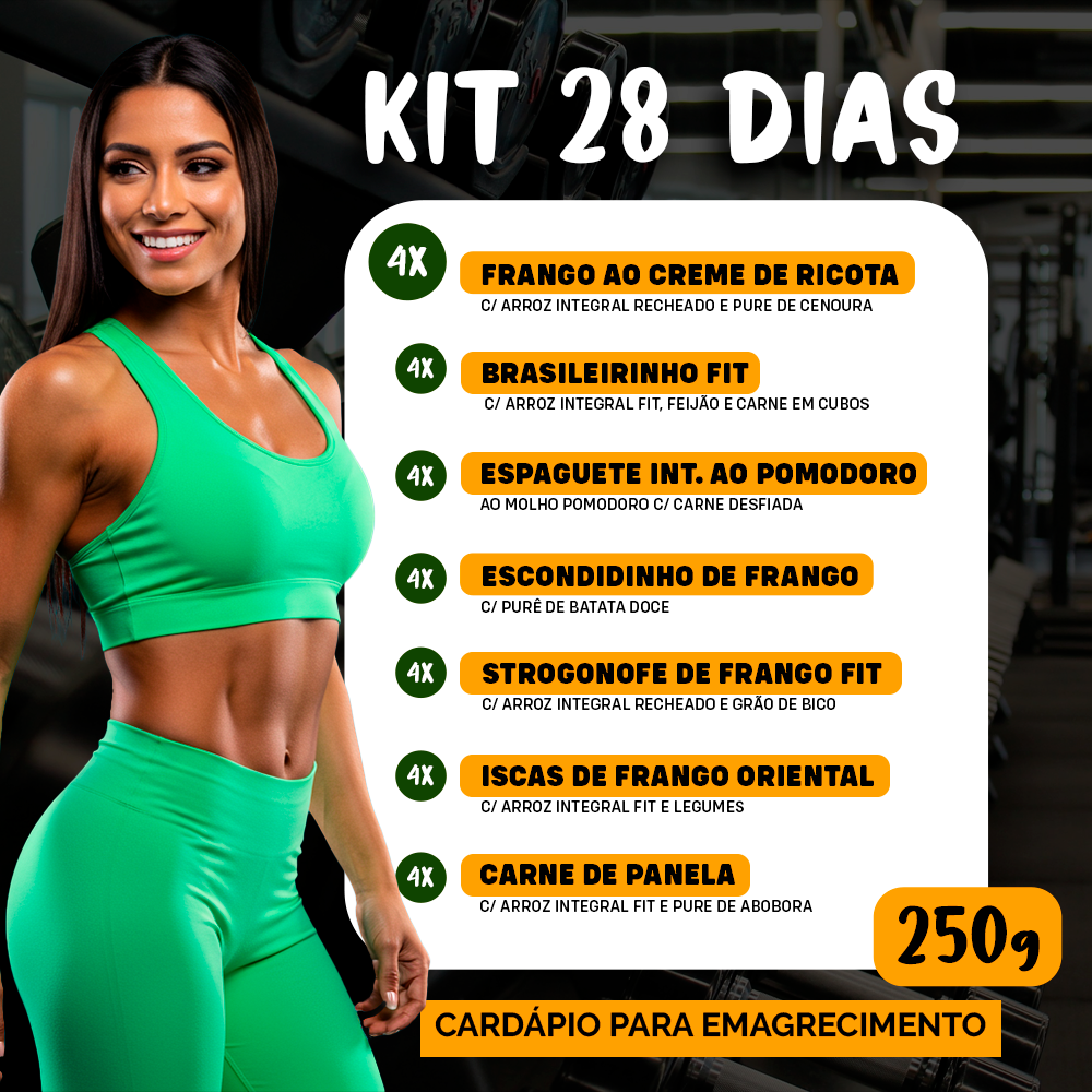 Marmitas Fitness congeladas Salvador