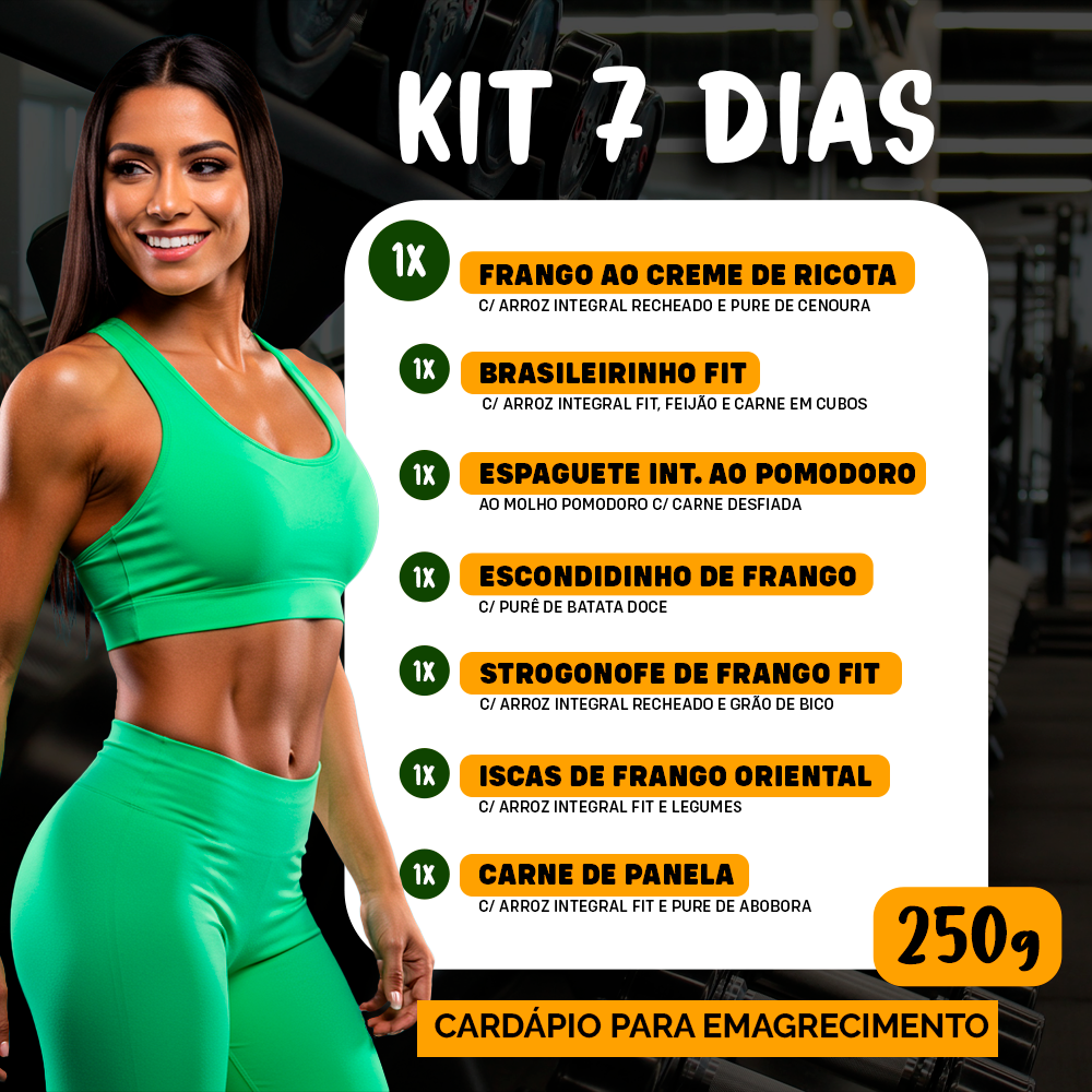Marmitas Fitness congeladas Salvador