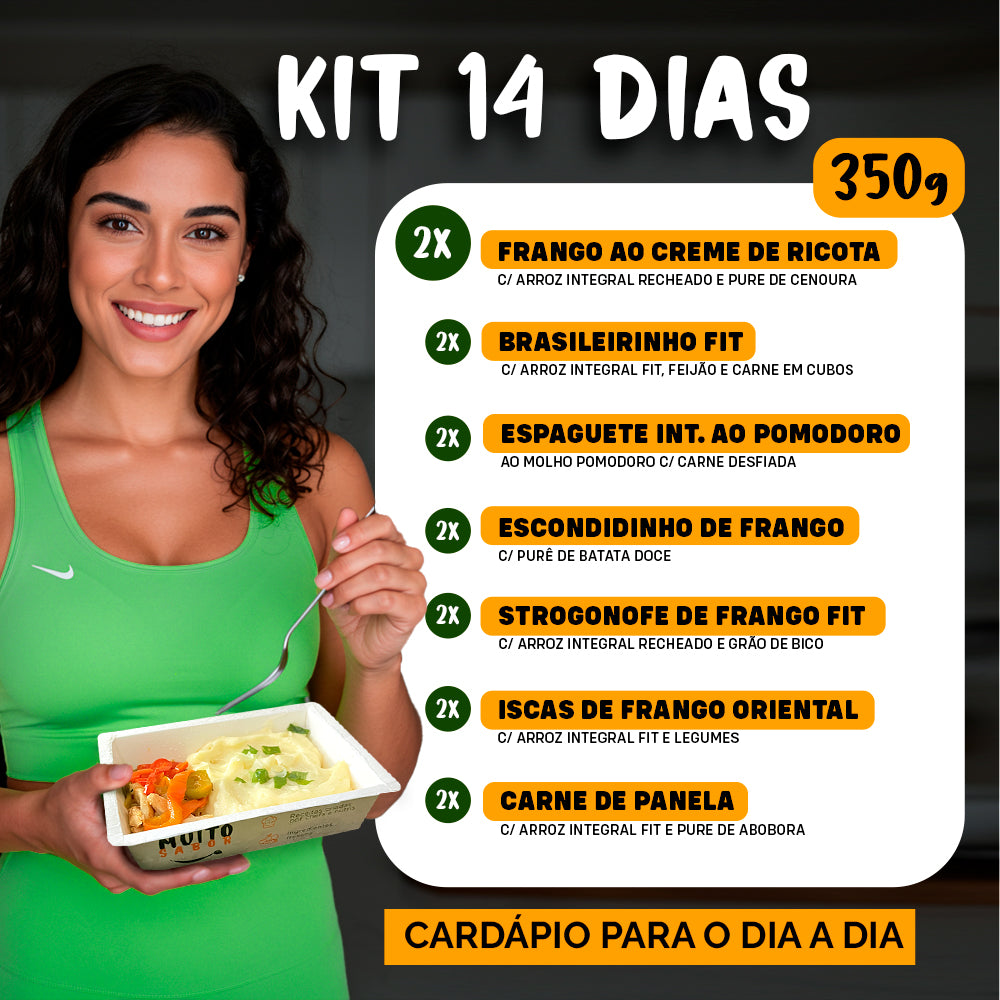 Marmitas Fitness congeladas Salvador