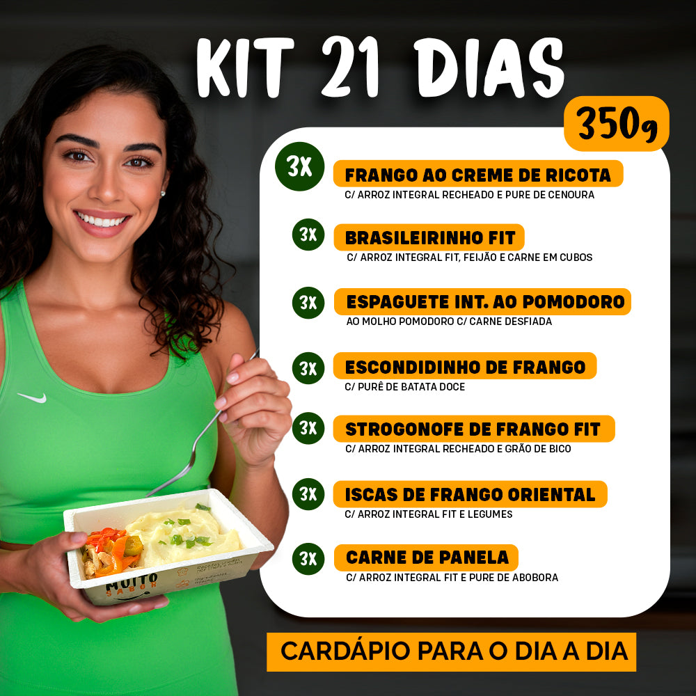 Marmitas Fitness congeladas Salvador