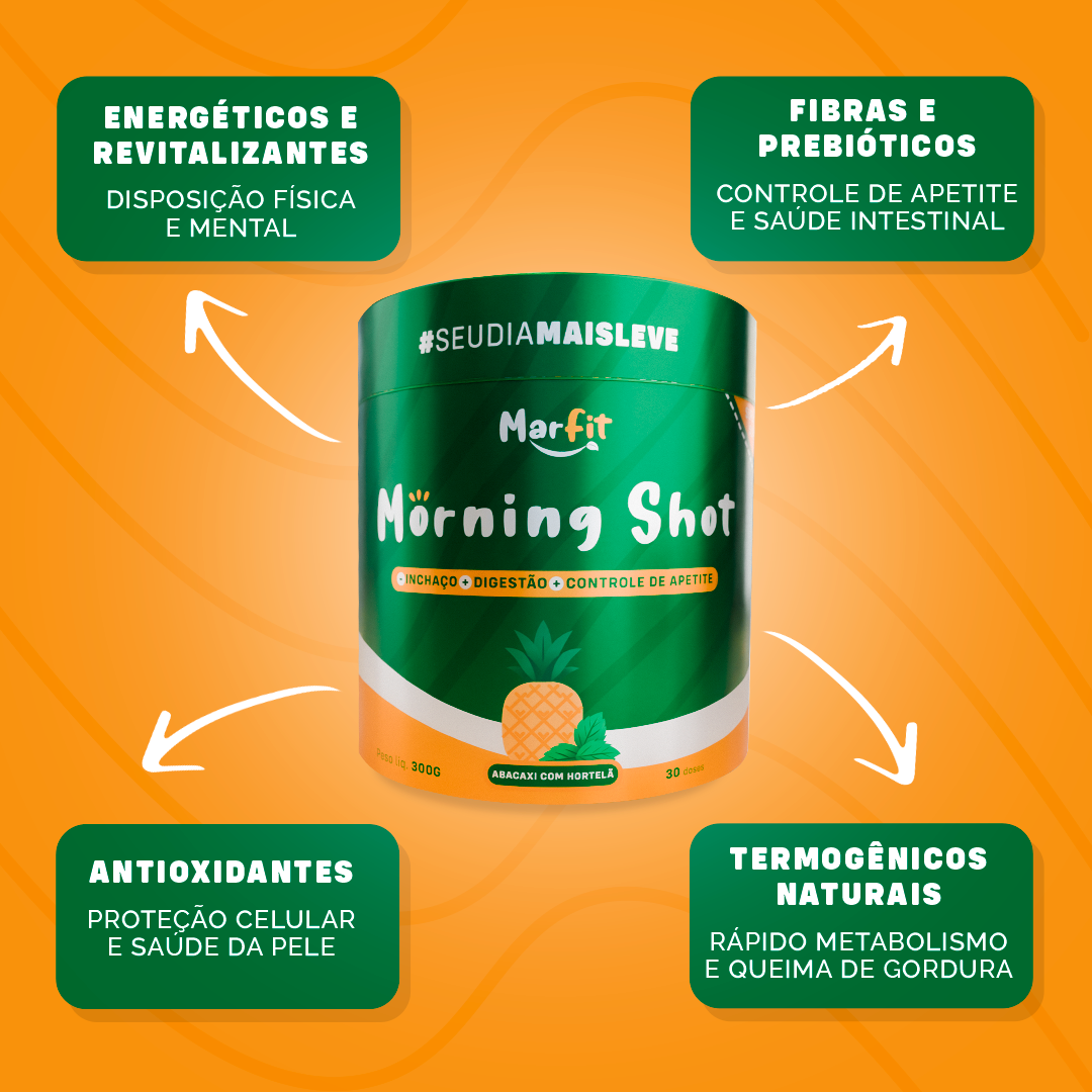 30 Dias Shot Matinal Emagrecimento - Marfit Morning Shot
