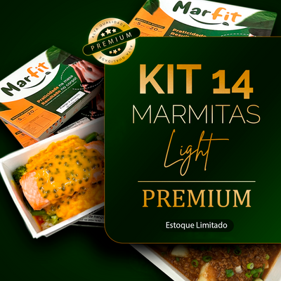 Kit Marmitas Fitness  Premium Emagrecimento 14 DIas