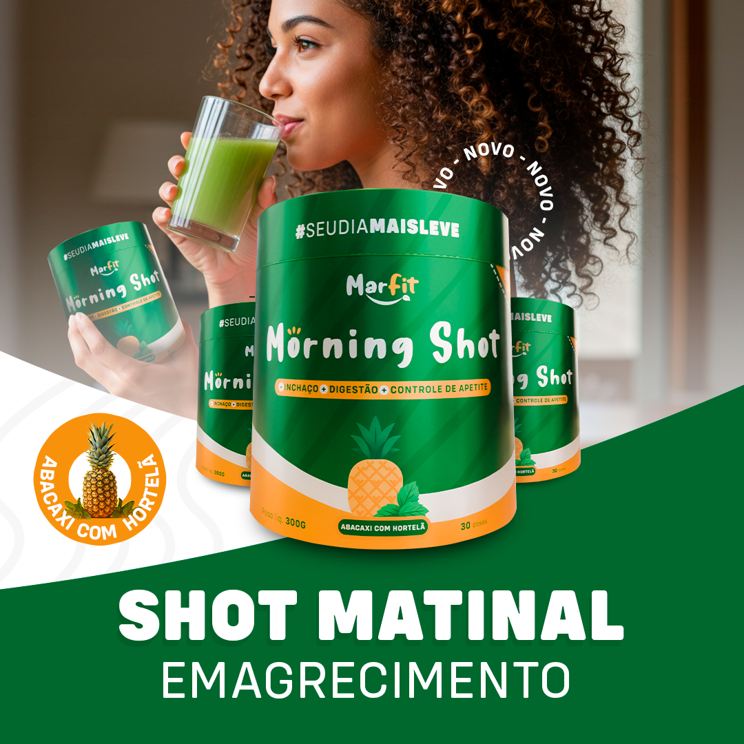 30 Dias Shot Matinal Emagrecimento - Marfit Morning Shot