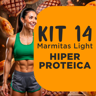 Kit Marmitas Light HIGH PROTEIN 14 Dias