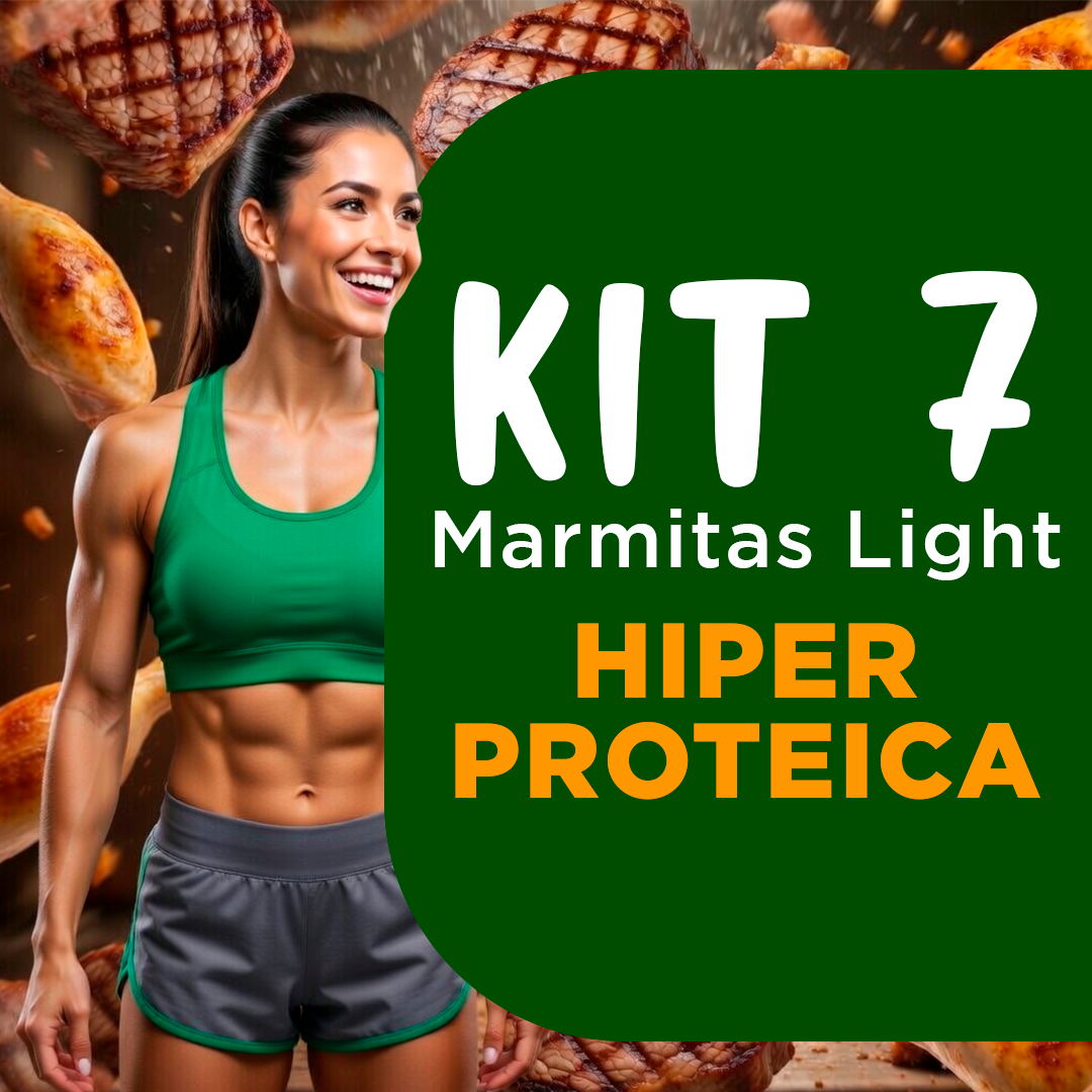 Kit Marmitas Light HIGH PROTEIN 7 Dias